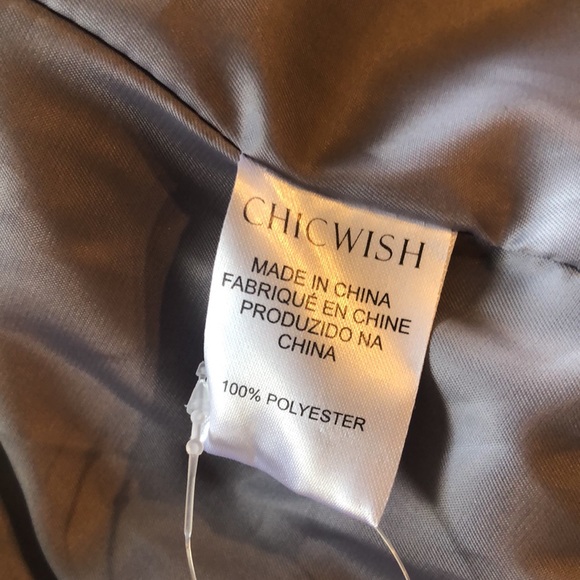 Chicwish Curly Faux Fur Coat/NWT - Picture 9 of 10